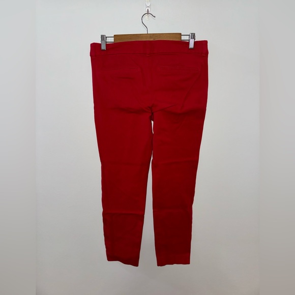 Pre-Owned Size 8 Regular Old Navy Pixie Mid Rise Robbie Red Pants - Picture 6 of 11
